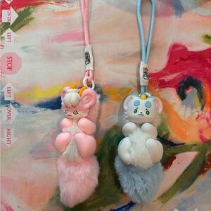 Fabulous Beasts Palms Have Spirits Keychain Set